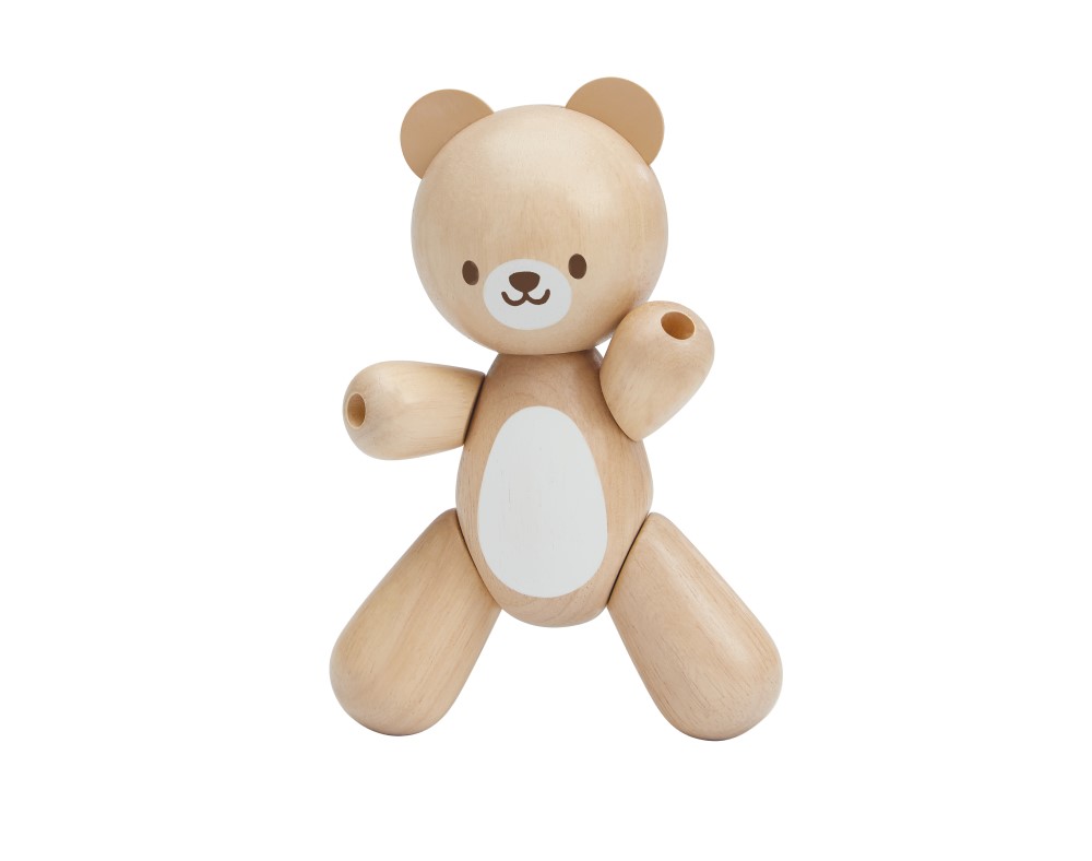 Orsetto in legno Plan Toys Cose per dire