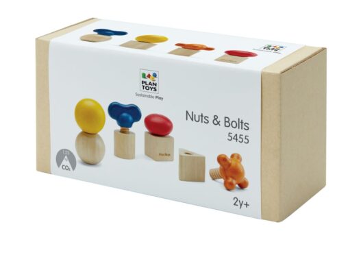 Set Dadi e Bulloni in legno Plan Toys
