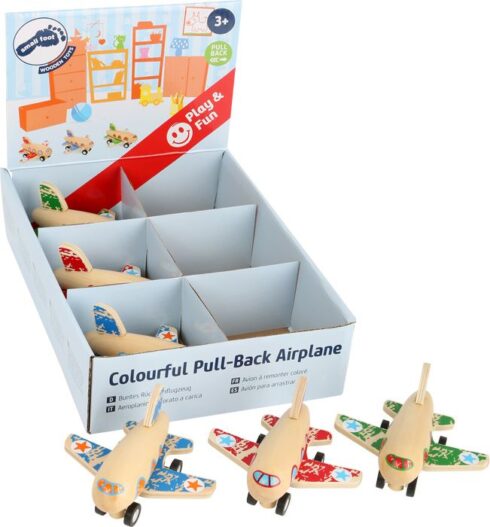 cose_per_dire_10688_Legler_Display_Buntes_Rueckziehflugzeug_Verpackung_a
