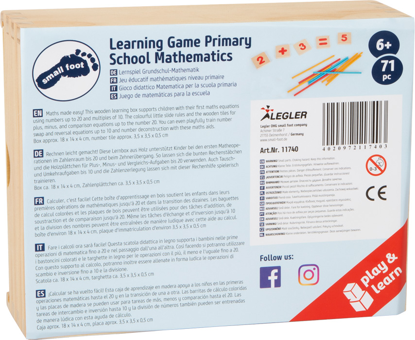 cose_per_dire_11740_legler_small_foot_Lernspiel_Grundschul_Mathematik_Verpackung
