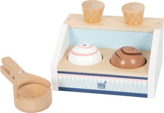 cose_per_dire_12416_small_foot_Kleine_Eistheke_fresh_Eisportionierer_zwei_Kugeln_Eis_Waffeln