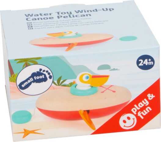 cose_per_dire_11654_legler_small_foot_Wasserspielzeug_Aufzieh_Kanu_Pelikan_Verpackung