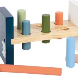 cose_per_dire_12452_small_foot_Klopfbank_Arctic_Spielsteine_heraus_genommen_Orange