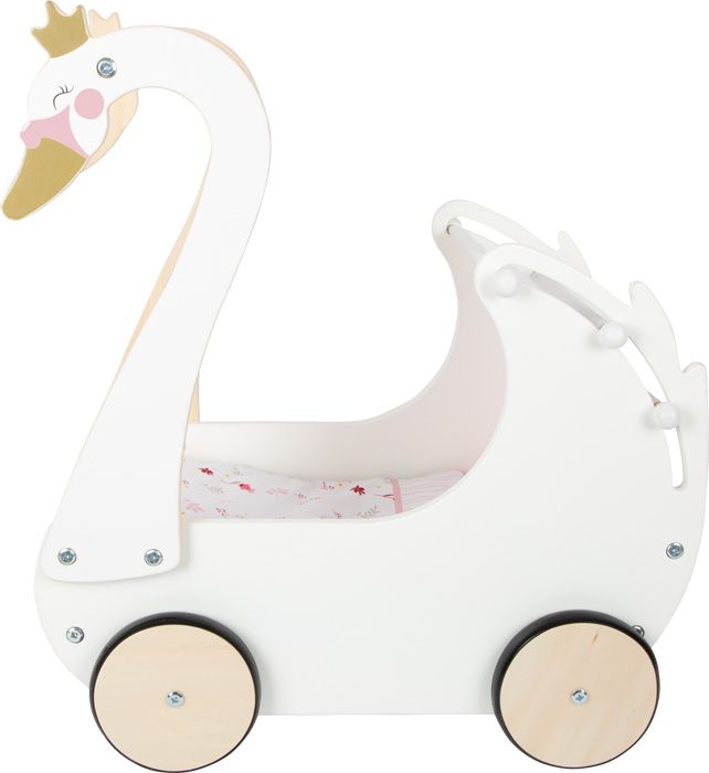 cose_per_dire_12283_legler_small_foot_Puppenwagen_Schwan_b