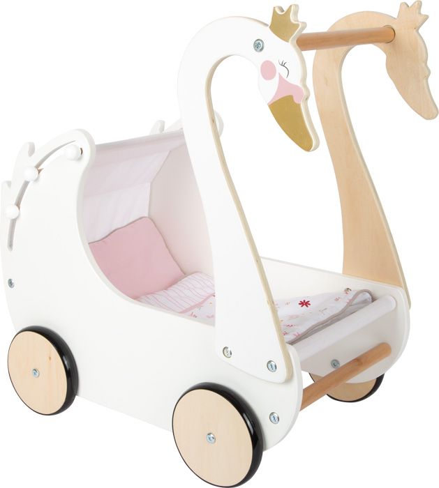 cose_per_dire_12283_legler_small_foot_Puppenwagen_Schwan_f